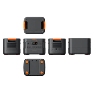 Jackery Explorer 3000 V2 | 3,072Wh LiFePO4 Solar Generator | 3,600W Output (7,200W Surge) | Ultra-Lightweight & Long-Lasting | UPS | 2-Year Warranty
