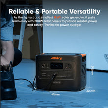 Load image into Gallery viewer, Jackery Explorer 3000 V2 | 3,072Wh LiFePO4 Solar Generator | 3,600W Output (7,200W Surge) | Ultra-Lightweight &amp; Long-Lasting | UPS | 2-Year Warranty
