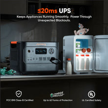 Load image into Gallery viewer, Jackery Explorer 3000 V2 | 3,072Wh LiFePO4 Solar Generator | 3,600W Output (7,200W Surge) | Ultra-Lightweight &amp; Long-Lasting | UPS | 2-Year Warranty