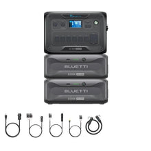 Load image into Gallery viewer, Bluetti AC300 3,072Wh/ 3,000W Solar Kits - Portable Power Station + Choose Your Custom Bundle | Complete Solar Generator Kit