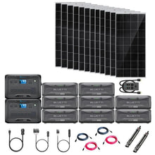 Load image into Gallery viewer, Bluetti AC300 3,072Wh/ 3,000W Solar Kits - Portable Power Station + Choose Your Custom Bundle | Complete Solar Generator Kit