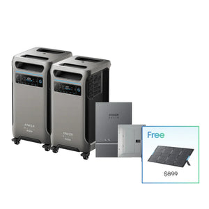 Anker F3800 [PLUS] - 3,840Wh / 6,000W Portable Power Station | 120V/240V Output | 3,200W Solar Input | Choose Your Bundle Option | 5-Year Warranty