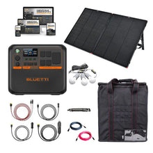 Load image into Gallery viewer, Bluetti AC200PL 2,400W / 2,304Wh Portable Power Station + Choose Your Custom Your Custom Bundle | Complete Solar Generator Kit