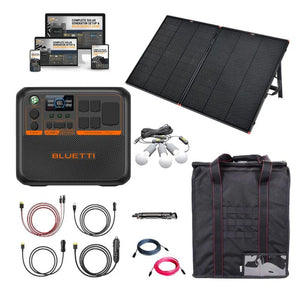 Bluetti AC200PL 2,400W / 2,304Wh Portable Power Station + Choose Your Custom Your Custom Bundle | Complete Solar Generator Kit