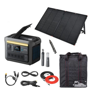 Anker SOLIX C800X 768Wh / 1200W Solar Power Station + Choose Your Custom Bundle | Complete Solar Kit