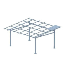 Load image into Gallery viewer, CRX Carport - Residential | Steel | All-Black | 12-Panels Per Carport | Fully Expandable