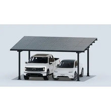 Load image into Gallery viewer, CRX Carport - Residential | Steel | All-Black | 12-Panels Per Carport | Fully Expandable