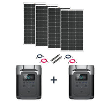 Load image into Gallery viewer, EcoFlow DELTA 1,800W / 1,300Wh Solar Kit / Portable Power Station + Choose Your Custom Bundle | Complete Solar Generator Kit