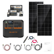 Load image into Gallery viewer, Bluetti AC200PL 2,400W / 2,304Wh Portable Power Station + Choose Your Custom Your Custom Bundle | Complete Solar Generator Kit