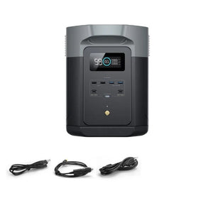 EcoFlow DELTA 2 [MAX] - 2,400W / 2,048Wh Portable Power Station + Choose Your Custom Bundle | Complete Solar Kit | 2023 DELTA 2 MAX Model