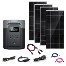 Load image into Gallery viewer, EcoFlow DELTA 2 [MAX] - 2,400W / 2,048Wh Portable Power Station + Choose Your Custom Bundle | Complete Solar Kit | 2023 DELTA 2 MAX Model