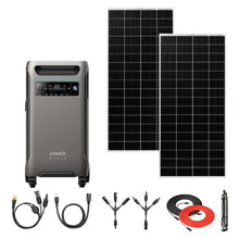 Load image into Gallery viewer, Anker F3800 - 3,840Wh / 6,000W Solar Power Station | 1,600W Solar Input | Choose Your Custom Bundle | 5-Year Warranty | Complete Solar Kit