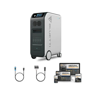 Bluetti [EP500] 5,100wH / 2,000W Portable Power Station + Choose Your Custom Bundle | Complete Solar Kit