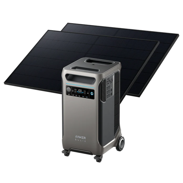 Anker F3800 - 3,840Wh / 6,000W Solar Power Station | 1,600W Solar Input | Choose Your Custom Bundle | 5-Year Warranty | Complete Solar Kit