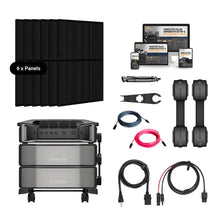 Load image into Gallery viewer, EcoFlow DELTA PRO [ULTRA] Solar Kits - 7,200W Output / 6kWh-30kWh Lithium Battery | 400W-2,400W Solar Panels| 5-Year Warranty | Choose Your Bundle