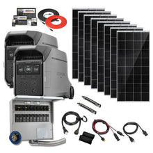Load image into Gallery viewer, EcoFlow DELTA PRO 3 [DUAL Kits] - 8,192Wh / 8,000W Portable Power Station Kits | Choose Custom Bundle Option | Complete Solar Kit | 5-Year Warranty