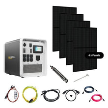 Load image into Gallery viewer, Hysolis [Apollo 5K] 120V Solar Kits - 5,376Wh / 3,000W Solar Power Station + Choose Your Custom Bundle | Complete Solar Kit