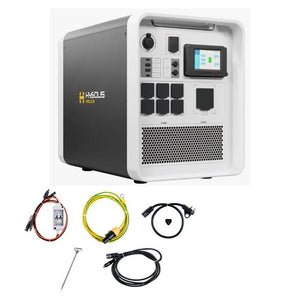 Hysolis [Apollo 5K] 120V Solar Kits - 5,376Wh / 3,000W Solar Power Station + Choose Your Custom Bundle | Complete Solar Kit