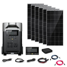 Load image into Gallery viewer, EcoFlow DELTA PRO 120V Solar Kits - 3,600Wh / 3,600W Portable Power Station + Choose Your Custom Bundle Option | Complete Solar Kit | 5-Year Warranty