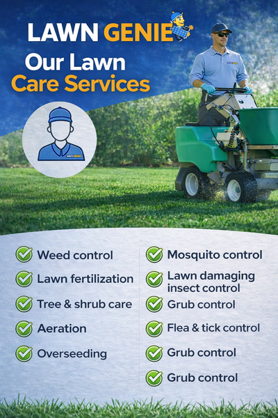 Lawn Genie Pro® Complete Lawn Care Plan