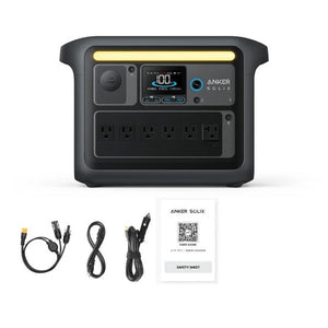 Anker SOLIX C1000X 1056Wh / 1800W Portable Power Station + Choose Your Custom Bundle | Complete Solar Kit