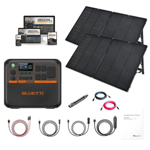 Bluetti AC200PL 2,400W / 2,304Wh Portable Power Station + Choose Your Custom Your Custom Bundle | Complete Solar Generator Kit