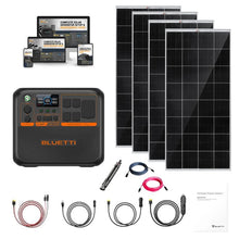 Load image into Gallery viewer, Bluetti AC200PL 2,400W / 2,304Wh Portable Power Station + Choose Your Custom Your Custom Bundle | Complete Solar Generator Kit