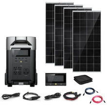 Load image into Gallery viewer, EcoFlow DELTA PRO 120V Solar Kits - 3,600Wh / 3,600W Portable Power Station + Choose Your Custom Bundle Option | Complete Solar Kit | 5-Year Warranty