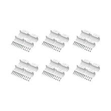 Load image into Gallery viewer, Z-Bracket Sets for Mounting Solar Panels (Choose # of Panels) | 4 x Brackets Per Solar Panel [One Per Corner] | High-Quality Anodized Aluminum