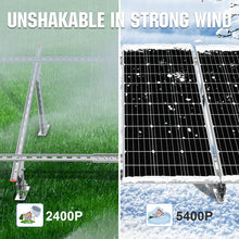 Load image into Gallery viewer, Adjustable Multi-Piece Solar Panel Mounting Brackets | 1-4 Solar Panels