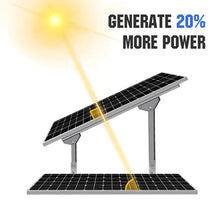 Load image into Gallery viewer, Adjustable Multi-Piece Solar Panel Mounting Brackets | 1-4 Solar Panels