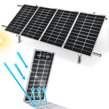 Load image into Gallery viewer, Adjustable Multi-Piece Solar Panel Mounting Brackets | 1-4 Solar Panels